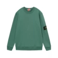 Green stone island - crew neck sweatshirt