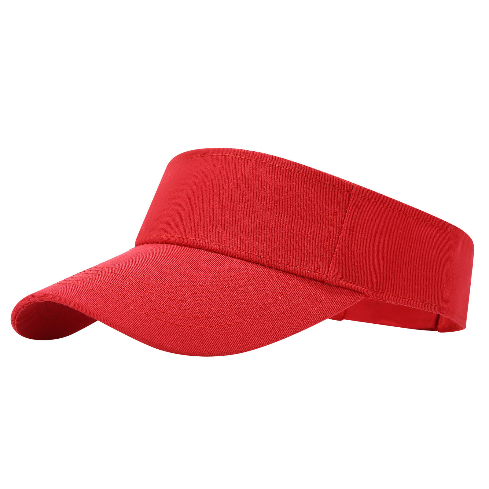 全棉空顶帽成人儿童户外运动遮阳帽团体活动防晒帽印制logo广告帽