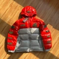 Fox glossy down jacket (red)