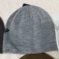 Burlap gray-black label
