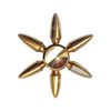 Golden Brass Fidget Spinner Spin Fun New and Strange Hand Spinner Finger Spinner Manufacturer Wholesale