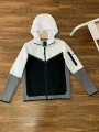 White and black jacket