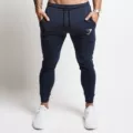 navy blue white label