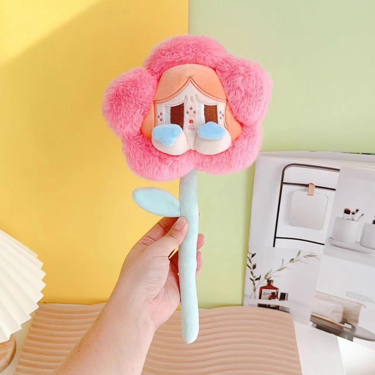 丑娃哭baby向日葵娃娃毛绒玩具花束公仔网红款扭扭棒礼物七夕玩偶