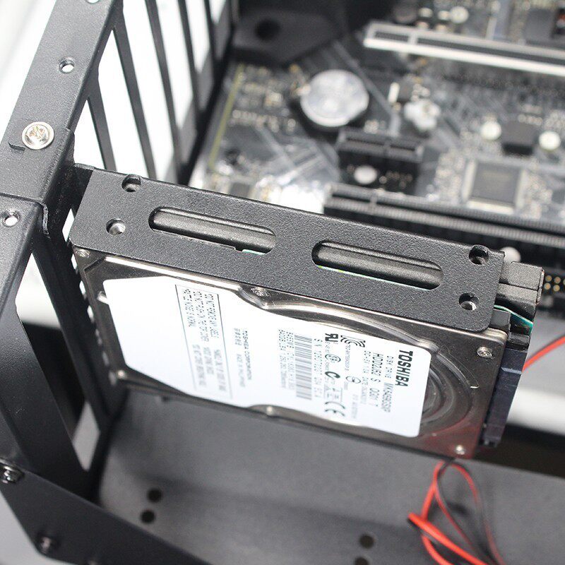 Desktop Computer Chassis Graphics Card Pci Bracket 2.5inch Ssd Solid State 3.5inch Mechanical Hard Drive Expansion Bracket