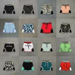 American Basketball Breathable Shorts Trendy Casual Loose Quarterly Trendy Brand Basketball Pants Running Fitness