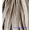 Manufacturer in stock pin pin 1cm-4cm wide flat woven jute rope woven thickened hemp rope natural vintage hemp ribbon