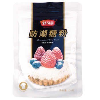 Factory wholesale Schukeman brand 100g moisture-proof sugar powder original packaging pastry bread baking