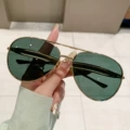 C8 bright gold frame green film