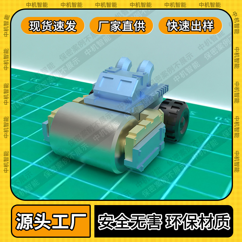 3D打印车子玩具造型定制仿真挖掘机装饰摆件迷你礼品工艺品车模型