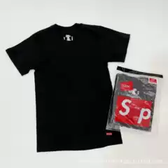 Cross-Border S&Up Trendy Brand Label-Free American-Style Short-Sleeve Three-Pack Black and White Pure Cotton Breathable Lightweight Fitness Training T-Shirt for Men
