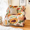 Export cross-border supply of flower sofa blanket thread blanket sofa towel a generation of hair blanket multifunctional camping blanket