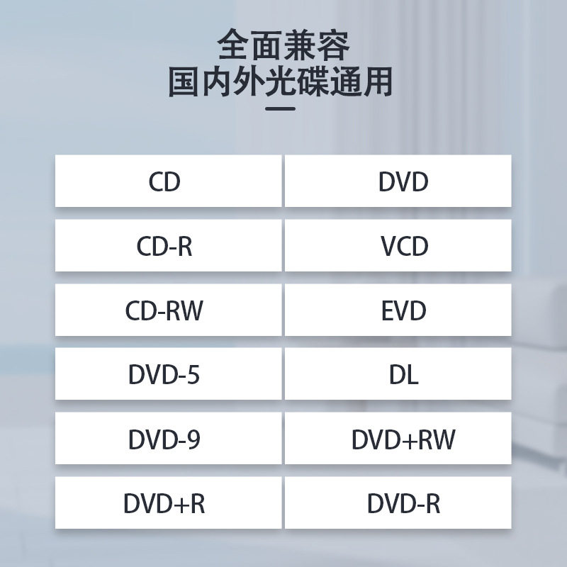 Multifunctional external optical drive laptop cd burner usb3.0 computer dvd disc player