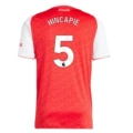 Arsenal home stadium printed number 5 star