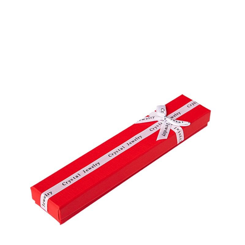 Factory in stock holiday English letter jewelry box bow multi-size jewelry box Jewelry necklace gift box