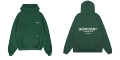 Dark green-white label