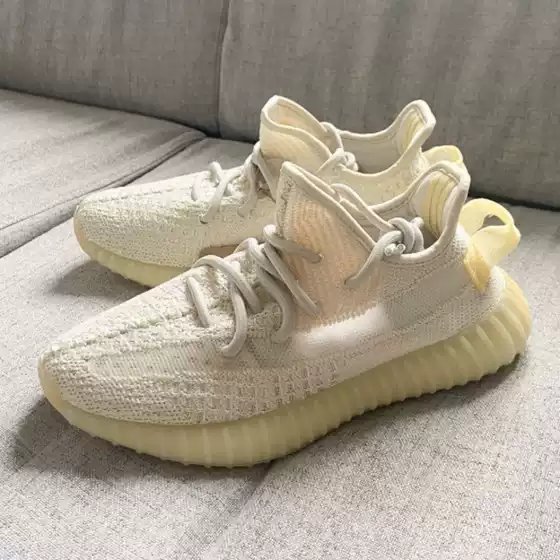 Putian Coconut Shoes 2024 Summer New 350V2 Flying Weave Breathable Men's and Women's Couple Shoes Popcorn Running Shoes Men