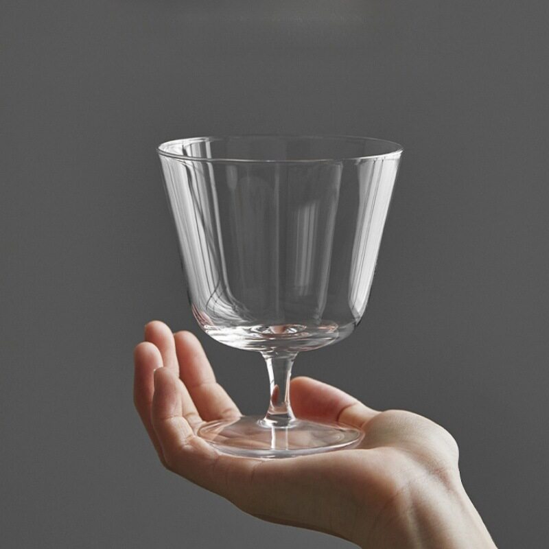Japanese Classical Ultra-thin Crystal Glass Tall Cocktail Cup Coffee Glass Champagne Bar Bartender Cold Drink Cup