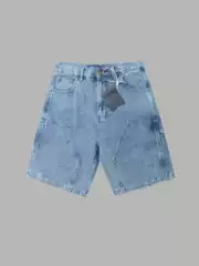 High-Quality Original Lv 26Ss Spring/Summer New Heavy-Duty Workwear Short-Sleeve Shirt, Vest, and Work Shorts Set