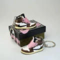 1 inverted hook high top (powder) a pair with cashew box