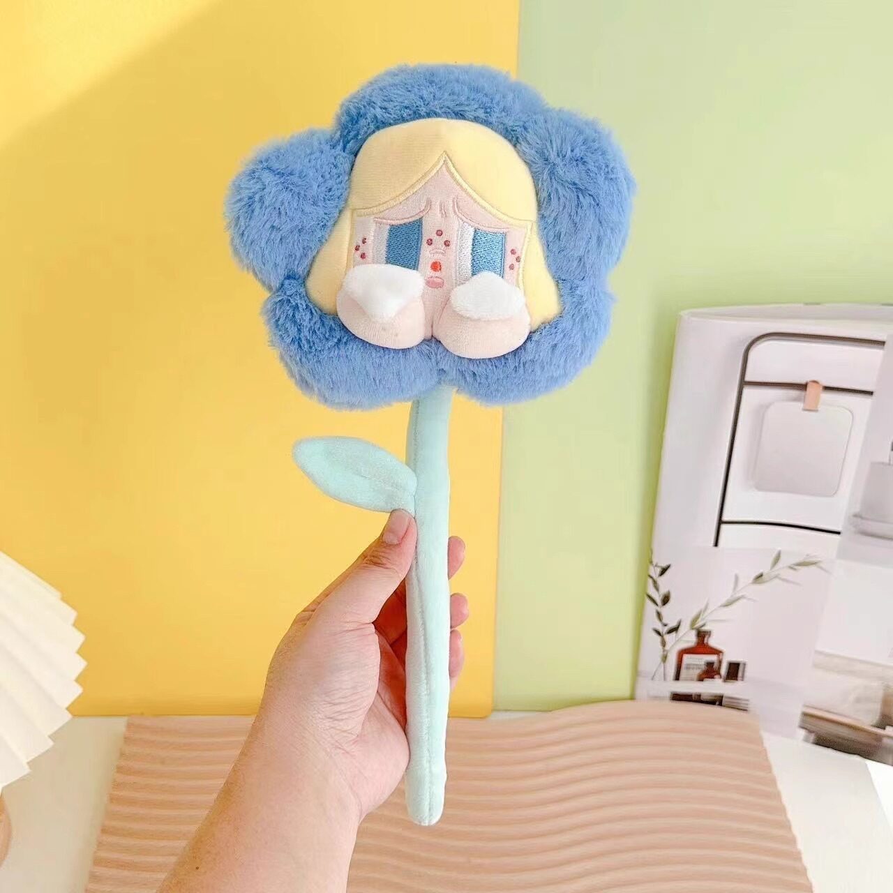 丑娃哭baby向日葵娃娃毛绒玩具花束公仔网红款扭扭棒礼物七夕玩偶