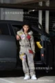 Dark gray suit
