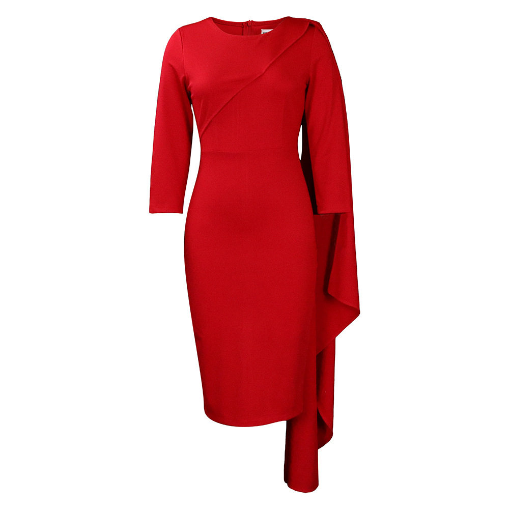 Womens Pencil Skirt Elegant Solid Color Trendy Design Versatile for Various Occasions Wholesale Available