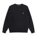 Round neck black white label