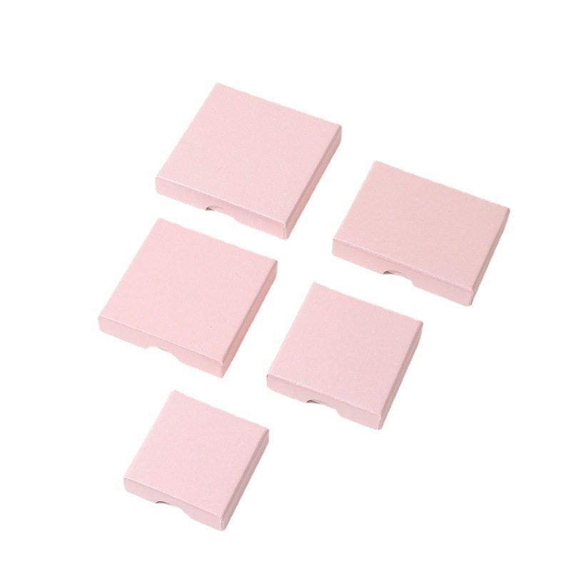 Heaven and Earth Cover 1.6 High Jewelry Packaging Box Jewelry Box Earrings Necklace Ring Bracelet Jewelry Box Can Be Printed with Logo