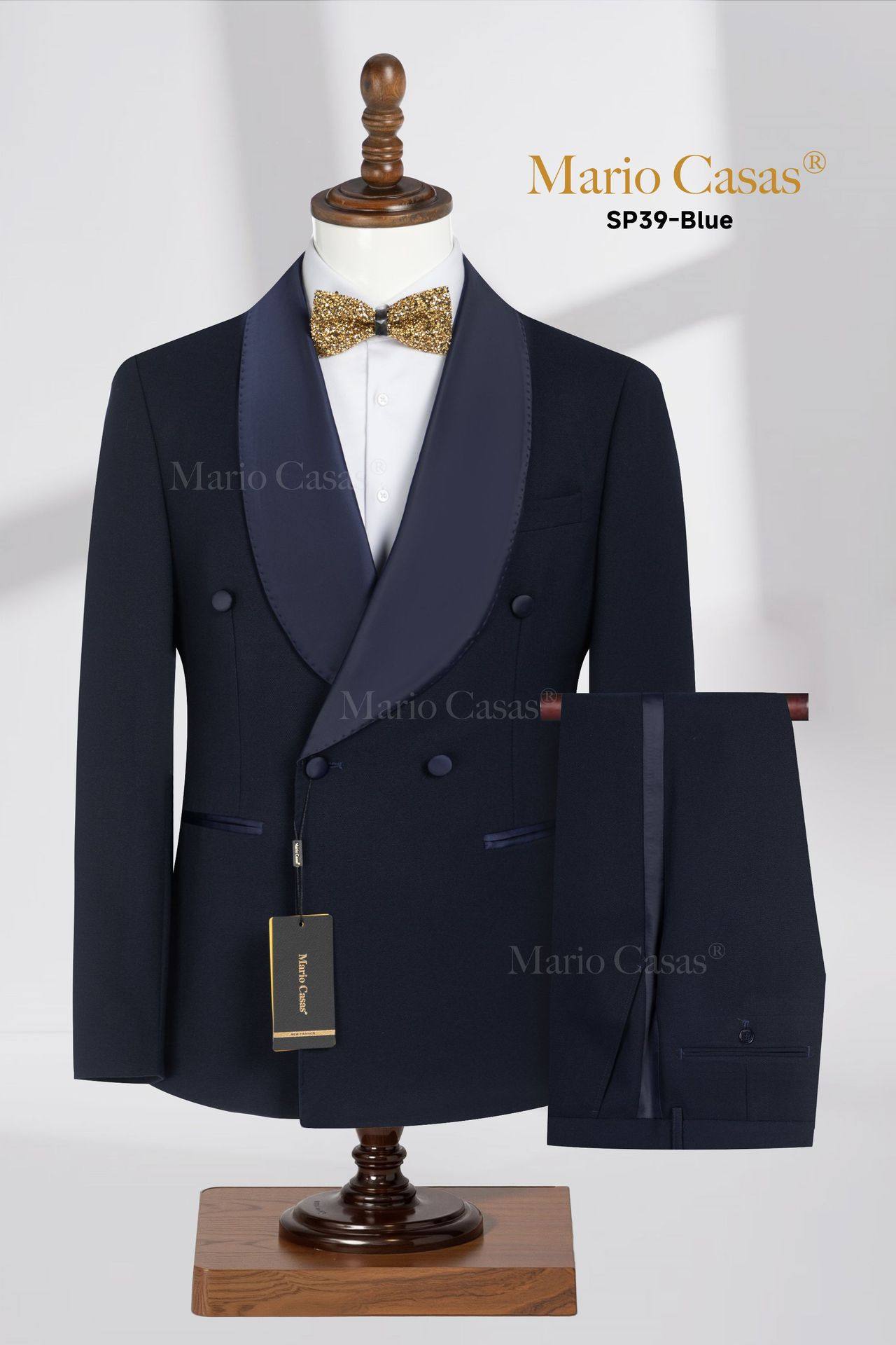 men's handsome wedding casual host suit 2-piece set