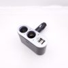 Car one minute two cigarette lighter dual USB car phone charger