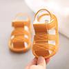 Baby sandals summer new baby toddler shoes boys and girls one-year-old non-slip soft bottom closed toe children