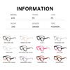 Anti-blue Light Box Flat Mirror Women's Contrast Color Rice Nail Simple Thin High-value Glasses Frame European and American Fashionable Glasses Frame