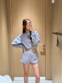 Sky blue top