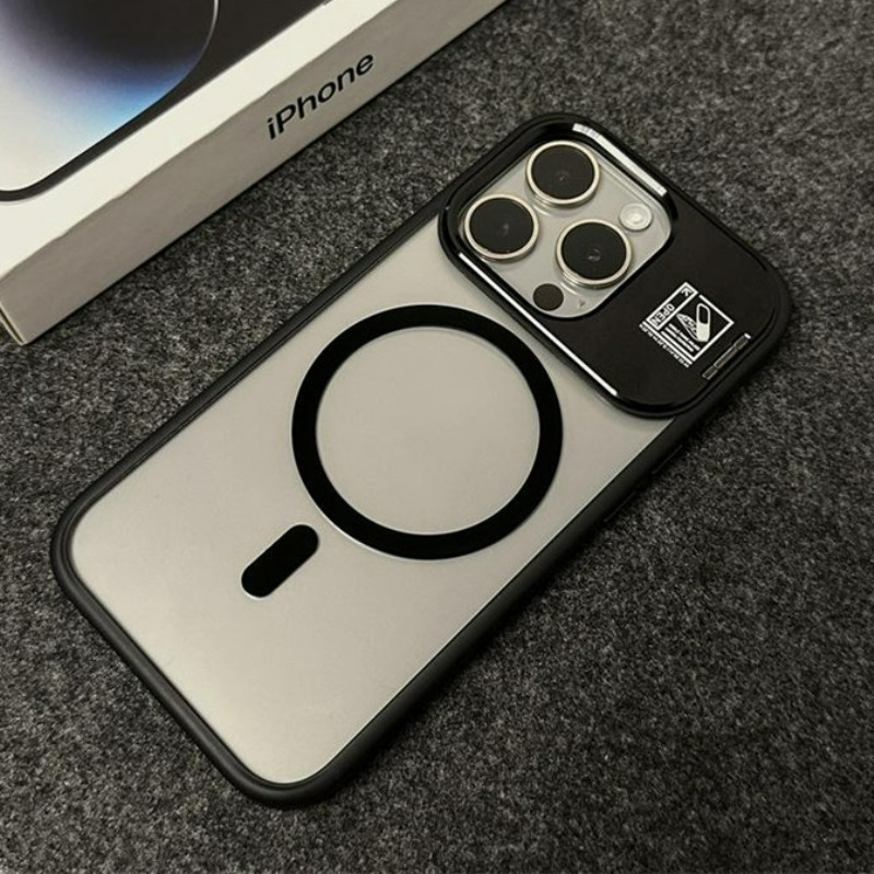 Suitable for Iphone17Promax Magnetic Phone Case Apple 17Pro Invisible Multi-Dimensional Bracket 16 Protective Case