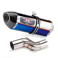 Motorcycle modified exhaust pipe tail section middle tail throat pull car exhaust pipe Jin Peng 502X/TRK502X 502