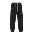 838 black green