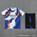 2526 short-sleeved real madrid huanglan