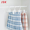 Japanese JSK non-slip plastic hanger pants rack pants clip skirt clip inner hanger pants clip drying clothes hanging clothing