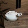 Chaozhou Original White Clay Sand Teapot with Side Handle, Suitable for Boiling Water and Making Tea, Can Be Used on Charcoal Stove or Electric Ceramic Stove, with a Pop-Up Lid