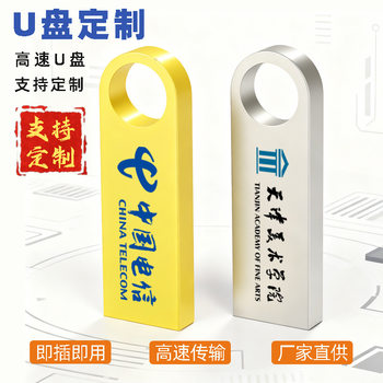 Usbse9 Metal U Wholesale Engraved 16g High-Speed Gift 32g Bidding 3.0 USB Flash Drive 64g Car-Mounted 128g