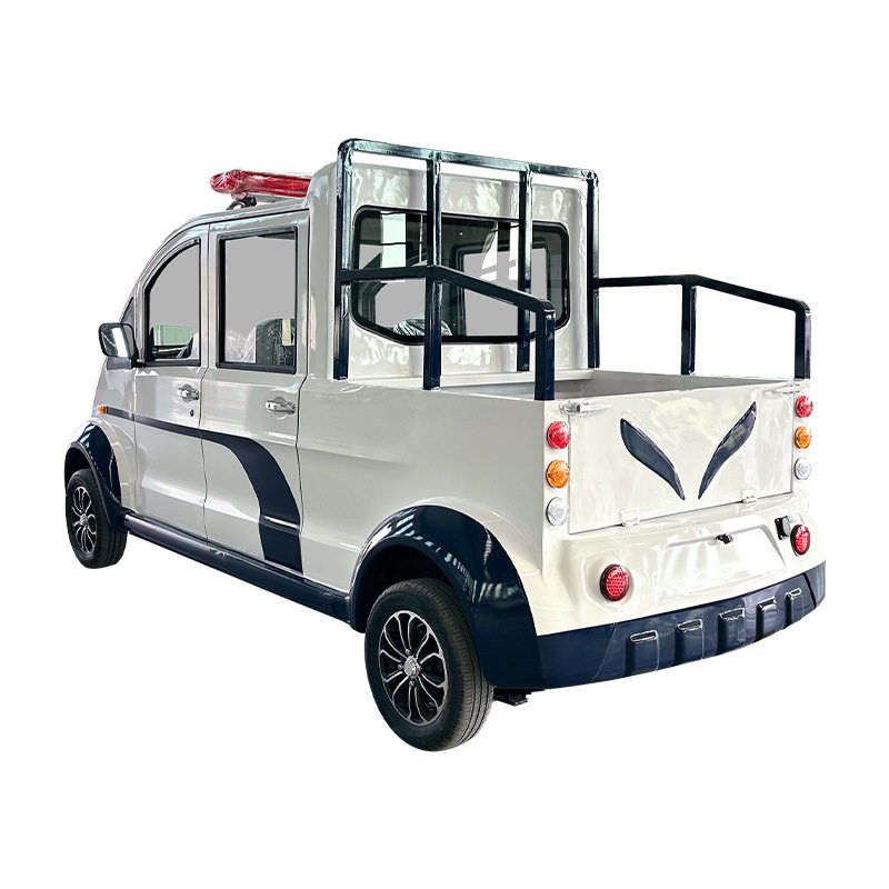 Pickup Patrol Car Electric Four-Wheel Tourist Scenic Spot Property Park Security Guards Monkey Tube Building Electric Patrol Car