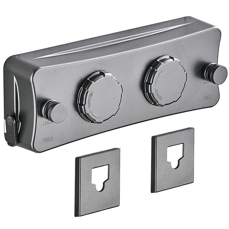 Invisible clothesline drying rack clothesline retractable clothesline wire rope non-perforated invisible clothesline drying rack