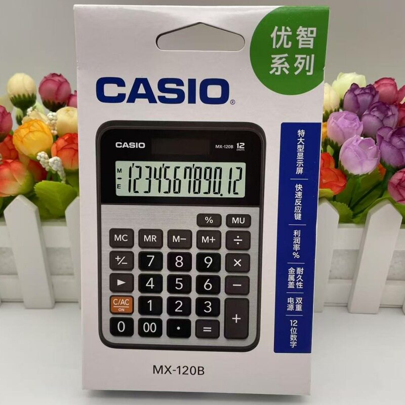 การค้าต่างประเทศ CASIO เดสก์ท็อปสำนักงานเครื่องคิดเลขพลังงาน...