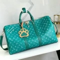 Green Dog Paw Travel Bag