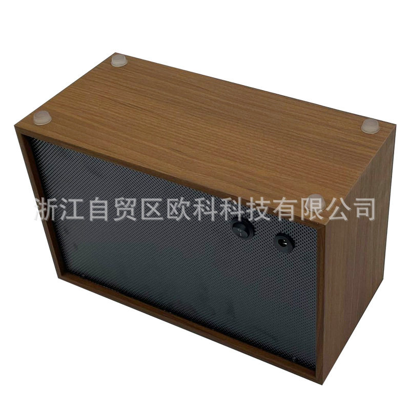 In stock black walnut wooden 5-gear double watch position mechanical watch automatic watch Shaker electric winding watch box home