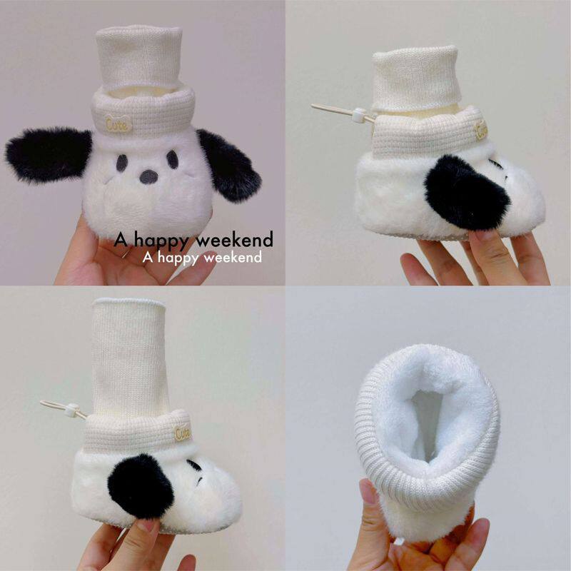 Baby Shoes, Winter Velvet Shoes, 0-12 Months Baby Shoes, Anti-Falling, Velvet and Thickeneded Baby Shoes for Men and Women