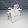 Cross-border new high-grade Thank you candy box bronzing multi-color small gift packaging box wedding party gift box