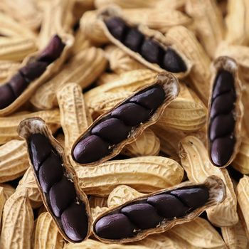 Black Peanuts New Shelled Four-Peanut Fruit Black Peanuts Original Flavor Bagged Yunnan Specialty