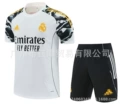 2526 short-sleeved real madrid white [yellow label style]